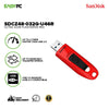 Sandisk SDCZ48-032G-U46R Ultra Flashdrive 32gb Red