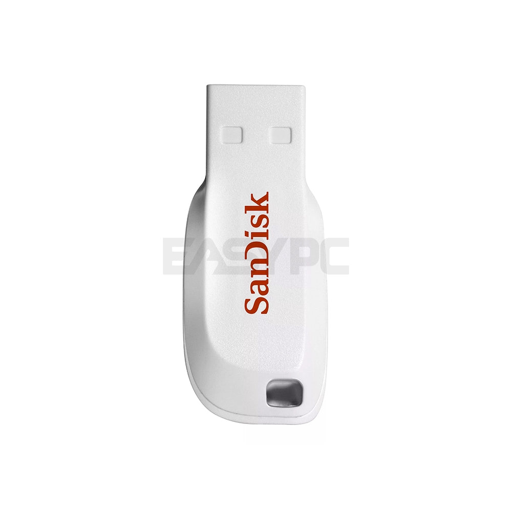 Sandisk SDCZ50C-016G-B35BE Cruzer Blade 16gb Flashdrive White-c