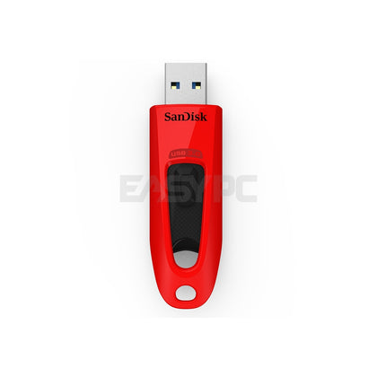 Sandisk Ultra SDCZ48-064G-U46R 64gb Flashdrive Red-a