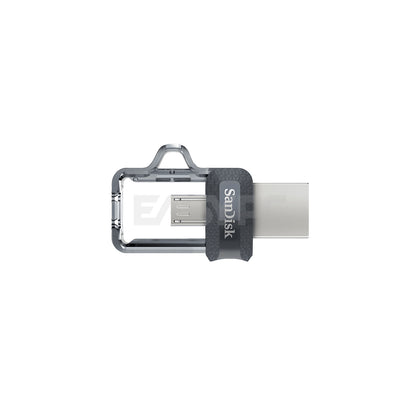 Sandisk Ultra SDDD3-032G-G46 Dual Drive M3.0/OTG Flashdrive Transparent-b
