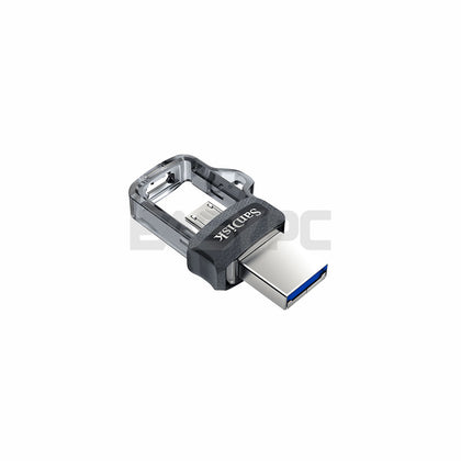 Sandisk Ultra SDDD3-064G-G46 Dual Drive M3.0/OTG Flashdrive Transparent-a