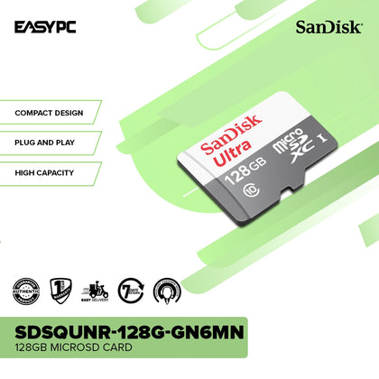 Sandisk Ultra SDSQUNR-128G-GN6MN 128GB MicroSD Card