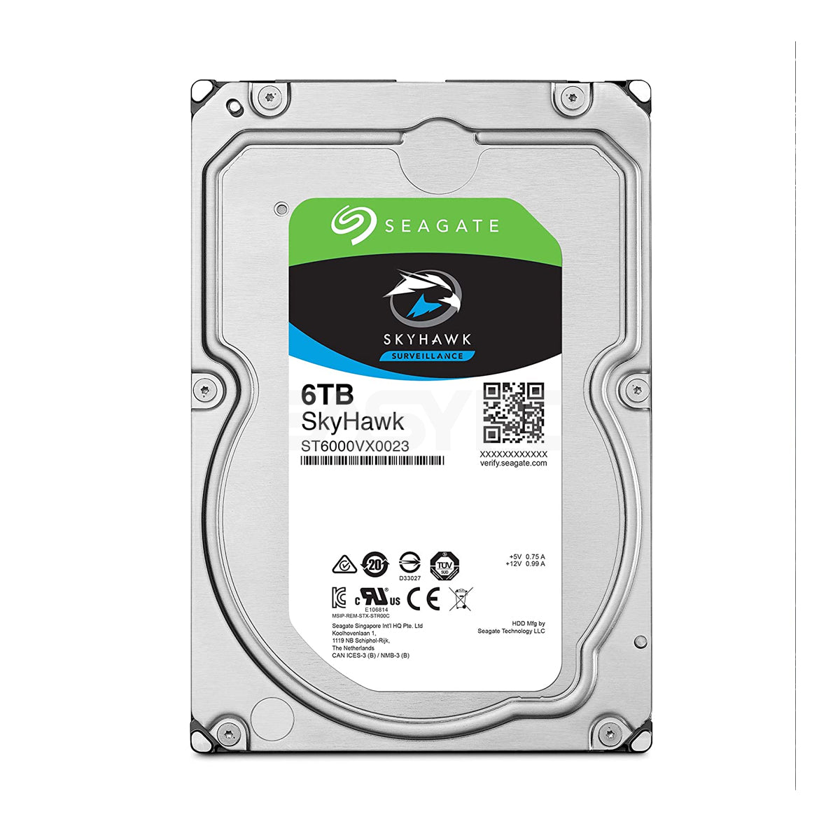 Seagate Skyhawk ST6000VX001 6TB 3.5 Hard Disk Drive – EasyPC