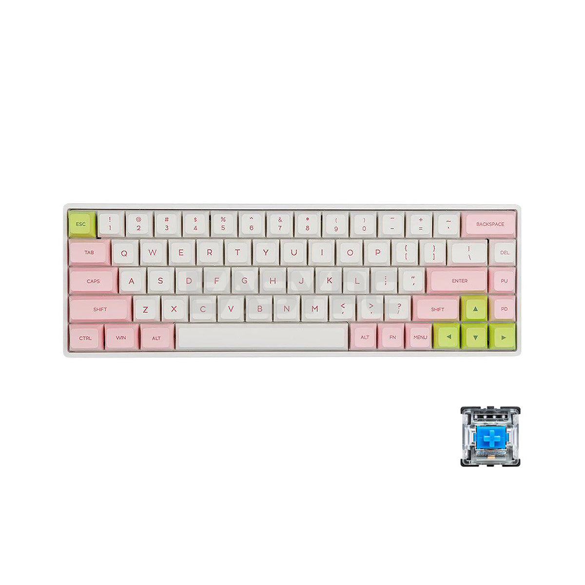 SKYLOONG NT68 Cutie Girl Keyboard 苦し キーボード