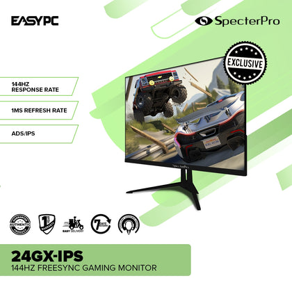 SpecterPro 24GX-IPS 144hz Freesync Gaming Monitor