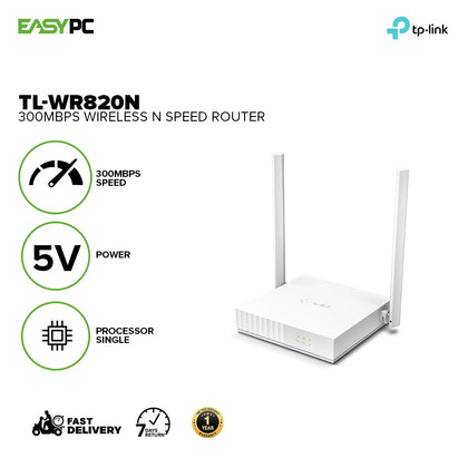 TP-Link TL-WR820N 300 Mbps Multi-Mode Wi-Fi Router