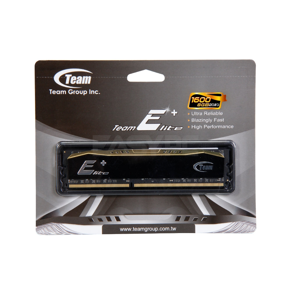 Team Elite 8gb 1x8 1600mhz Ddr3 with Heatspreader Memory – EasyPC