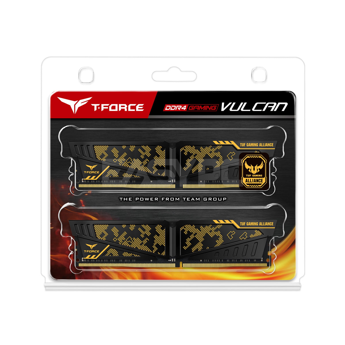 Team Elite Vulcan TUF 16gb 2x8 3200mhz Ddr4 Gaming Memory EasyPC