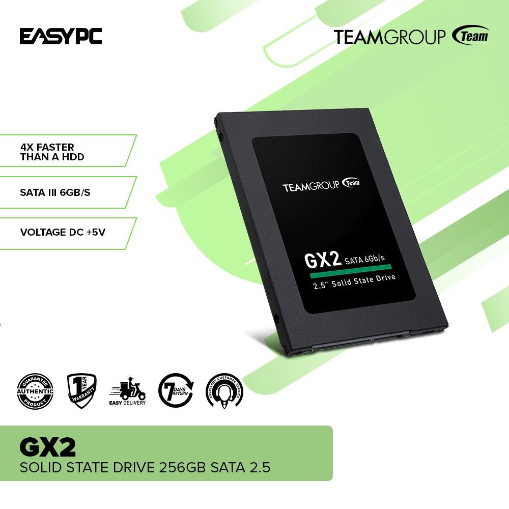 Team Group GX2 256gb SATA 2.5 Solid State Drive-