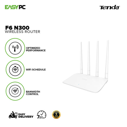 Tenda F6 N300 Wireless Router