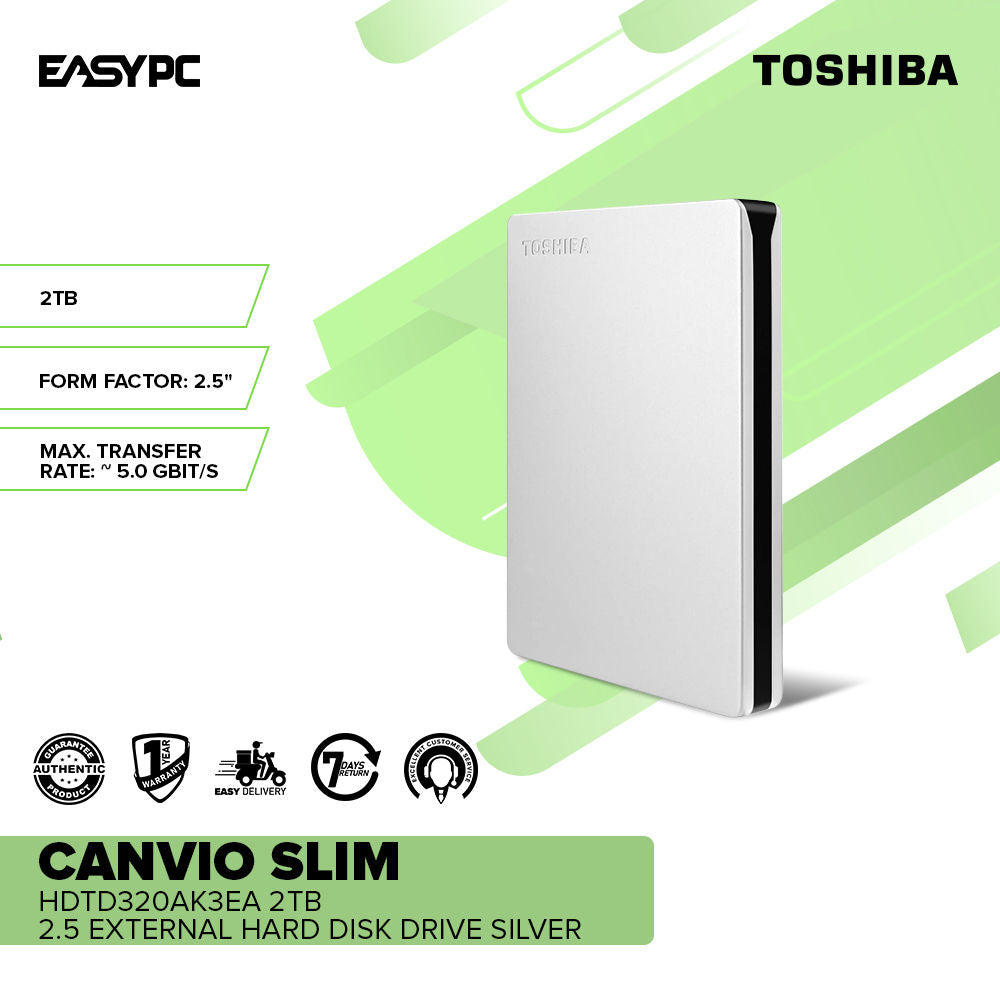 Toshiba Canvio Slim HDTD320AK3EA 2tb