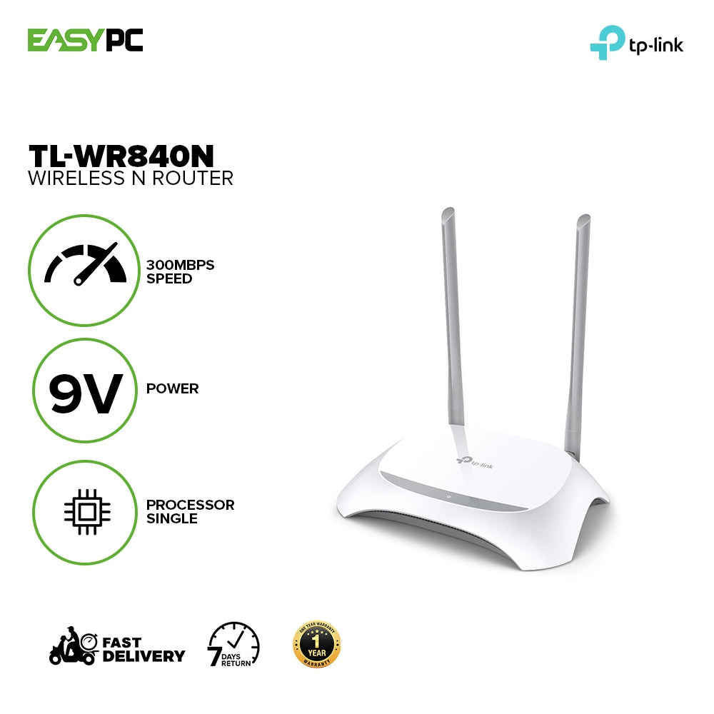 Tp-Link TL-WR840N Wireless N Router