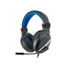 Vertux Manila 7.1 Surround RGB Black & Blue Ultra Immersive ergonomic ear cup, adjustable headband Gaming Headset 17PRO