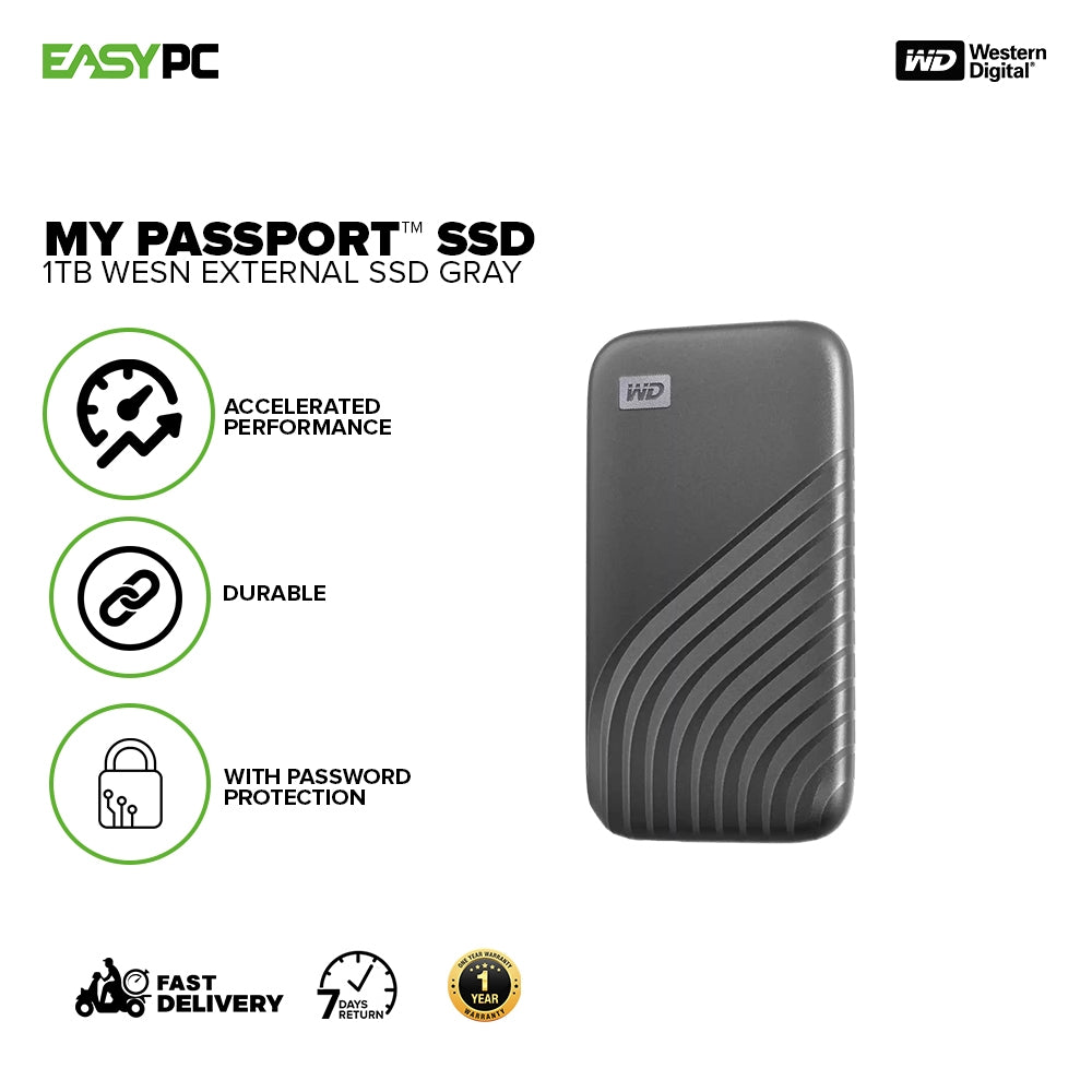 Western Digital 500GB and 1TB External Solid Stare Drive – EasyPC