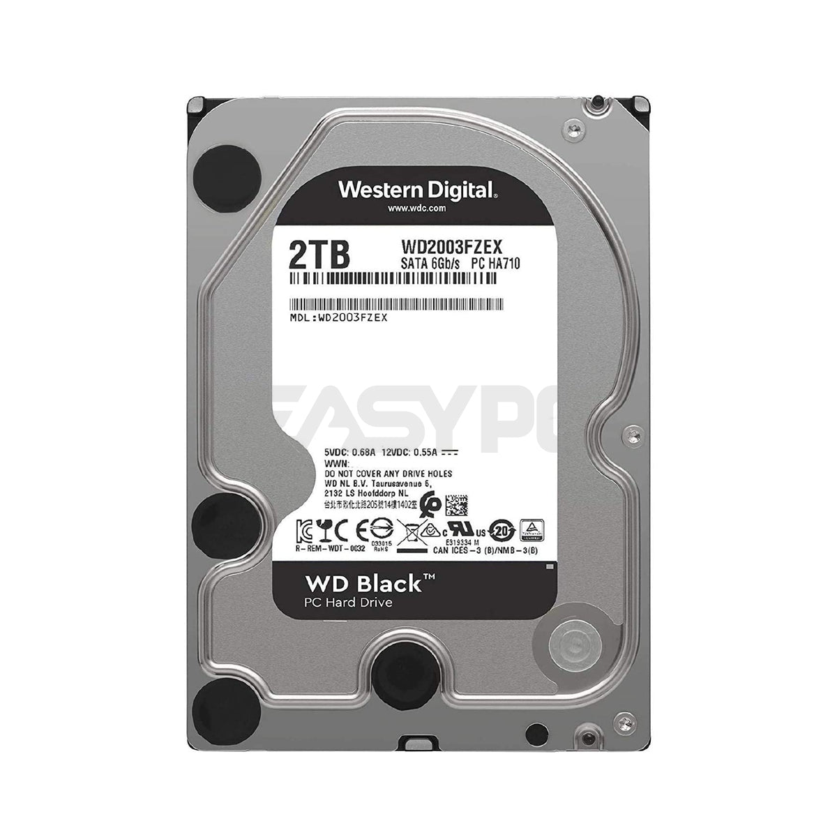 Western Digital 2tb Harddisk Drive Black \u2013 EasyPC