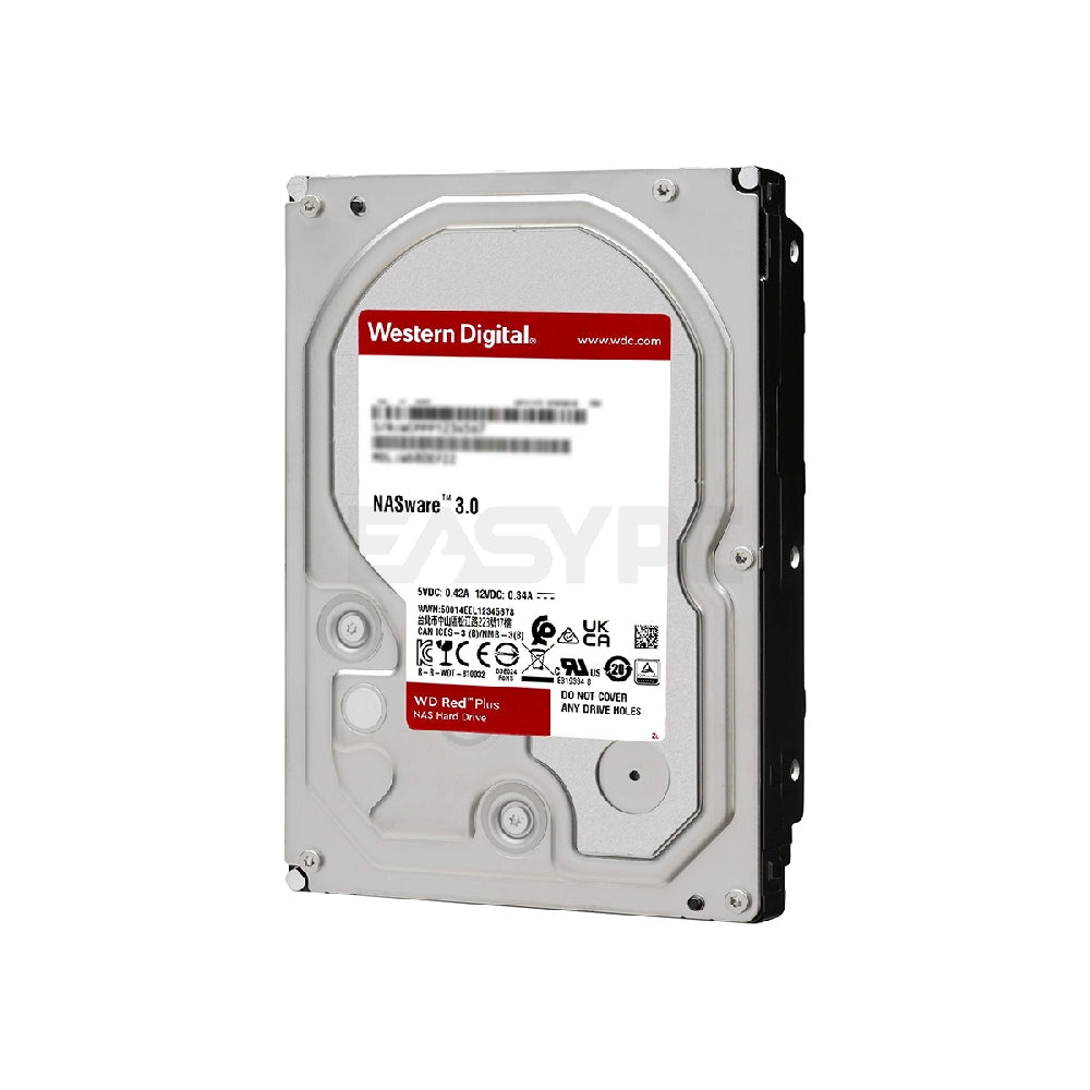 Western Digital 4tb Sata Harddisk Drive Red – EasyPC