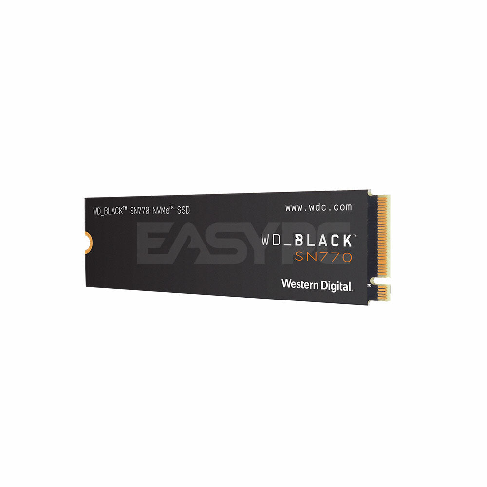 Western Digital Black SN770 250GB 500GB and 1TB PCIE Gen 4 NVMe M.2 EasyPC