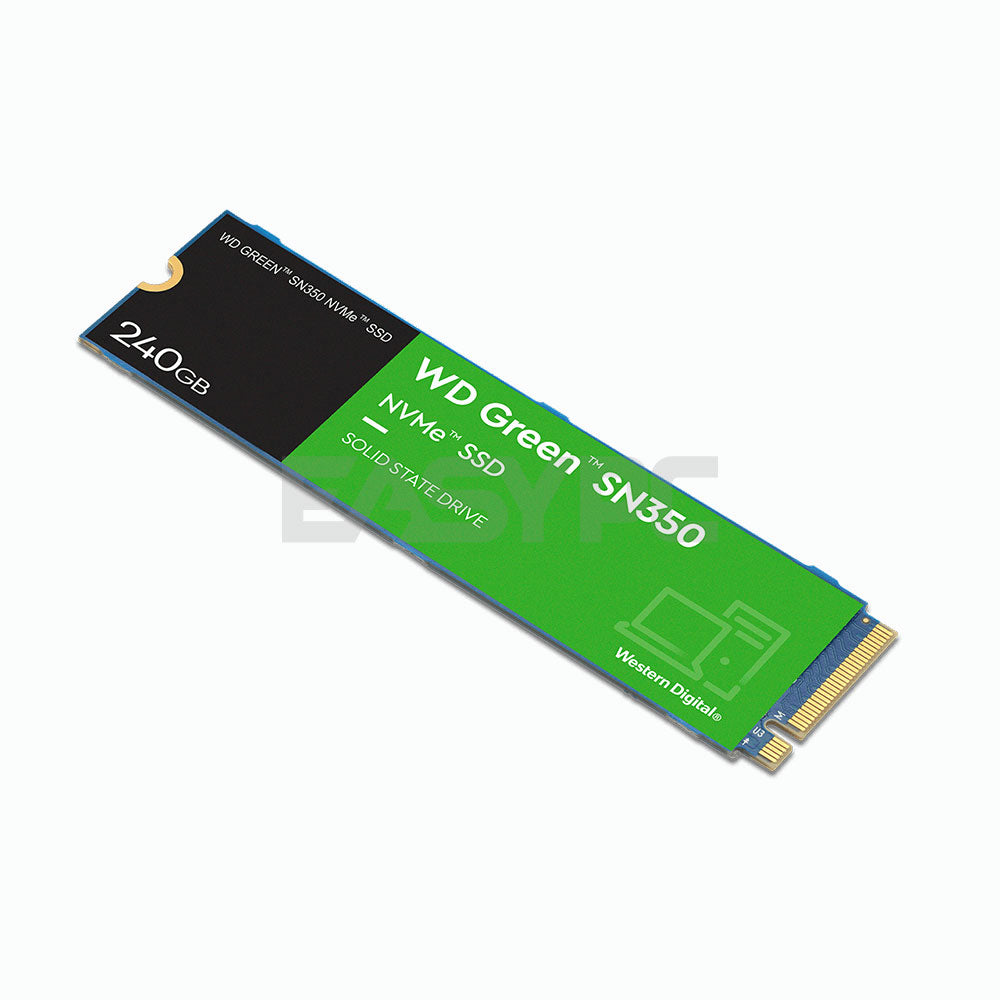 Western Digital Green SN350 240GB 480GB 1TB NVMe M.2 2280 Solid St EasyPC