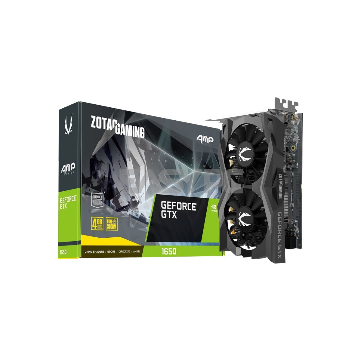 Zotac NVIDIA GeForce GTX 1650 ZT T16520J 10L AMP Core GDDR6 4GB GDDR6 EasyPC