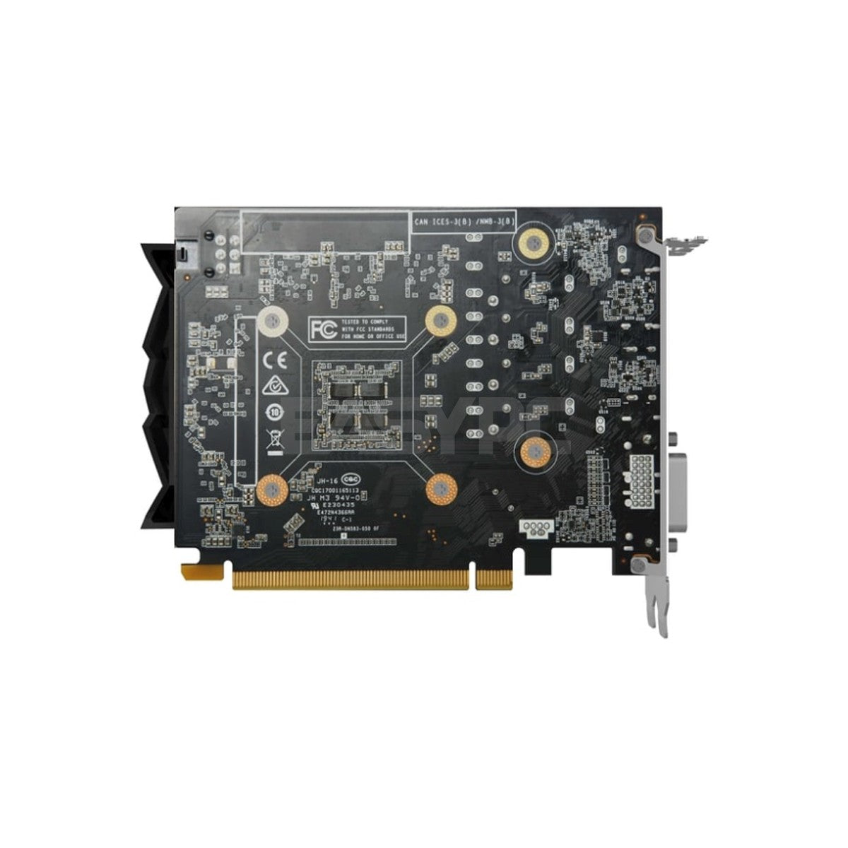 ZOTAC GTX 1650 LP 4GB GDDR6 箱・付属品あり ZOTAC製 GeForce GTX1650