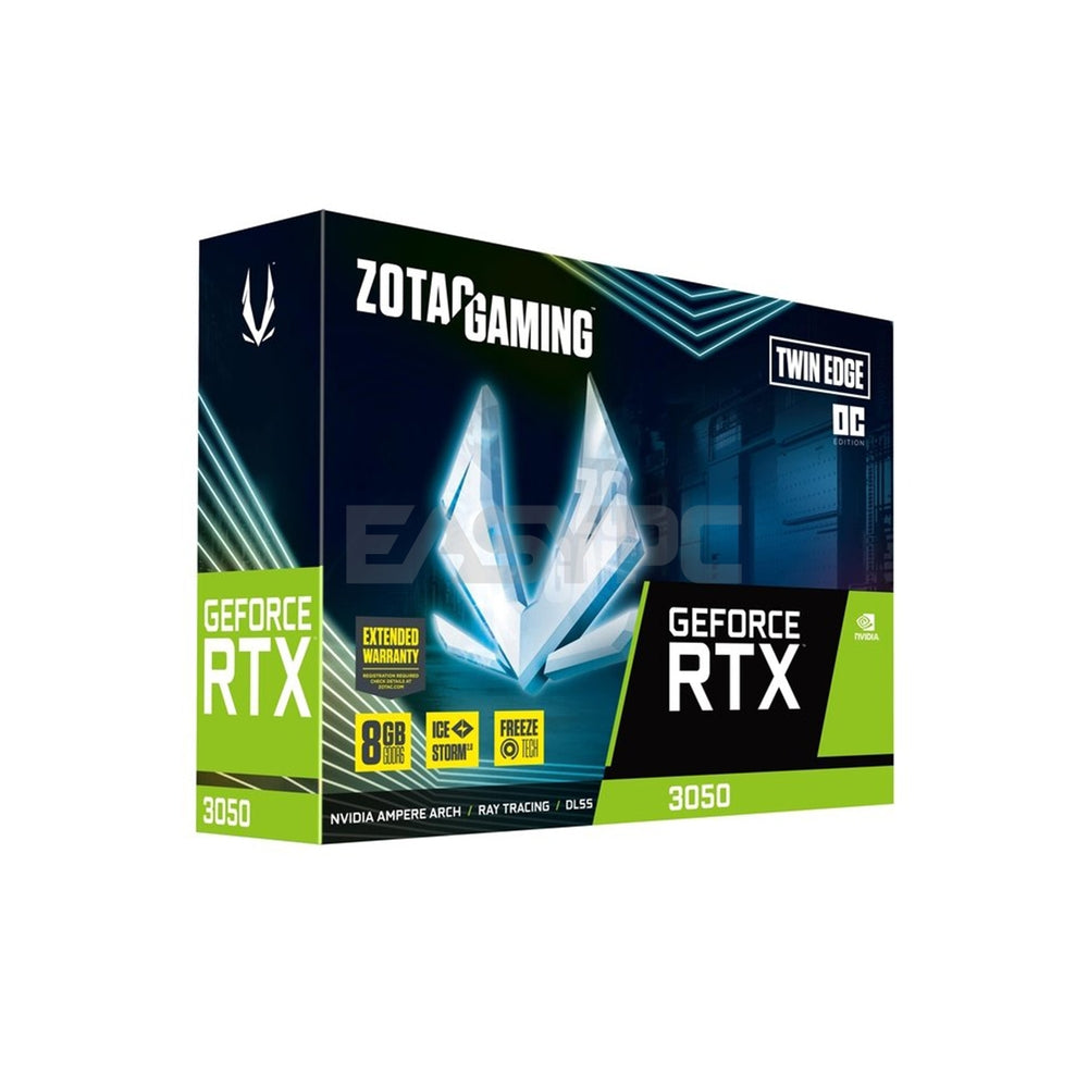 PCパーツ RTX 3050 Twin Edge OC ZT-A30500H-10M ZOTAC Gaming GeForce RTX 3050 Twin Edge OC 8GB GDDR6 128-bit