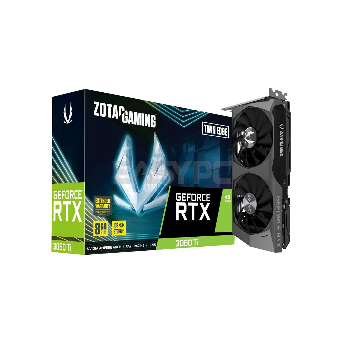 ZOTAC GAMING GeForce RTX 3060 Ti Twin Edge OC LHR | ZOTAC