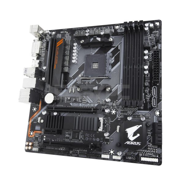 Gigabyte GA-B450-M Motherboard Socket Am4 Ddr4 - Image 4