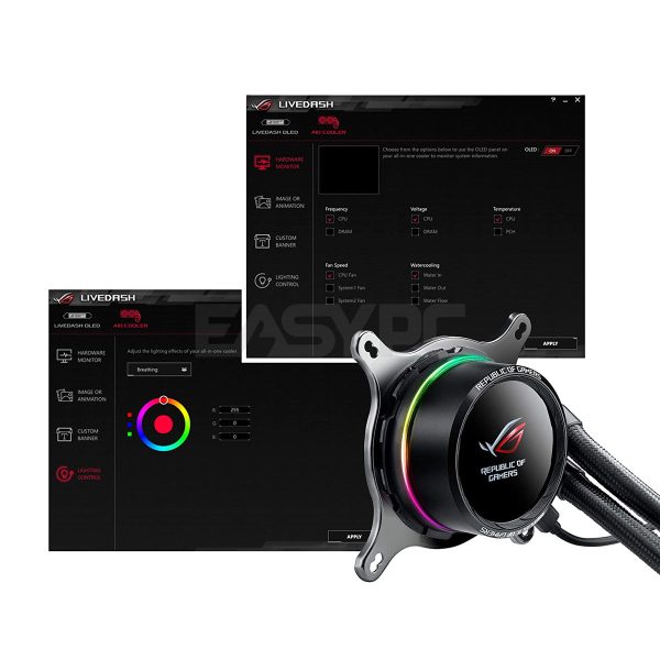 Asus ROG Ryuo 120mm AIO CPU Cooling RGB - Image 3