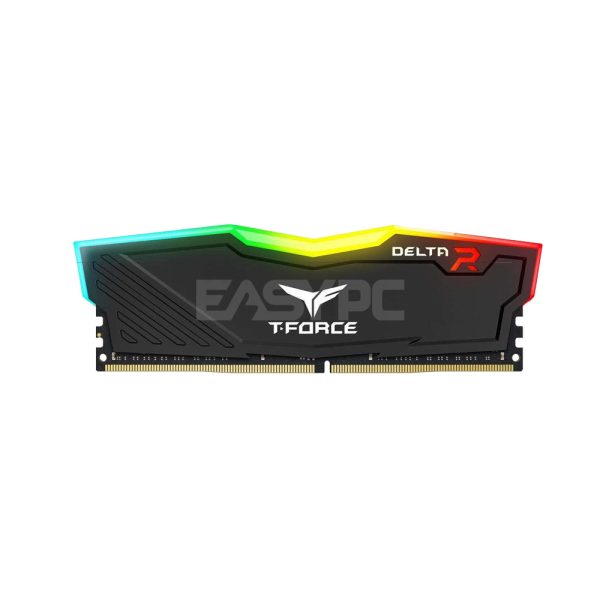 Team Elite TForce Delta 8gb 1x8 Memory 2666mhz Ddr4 RGB Black