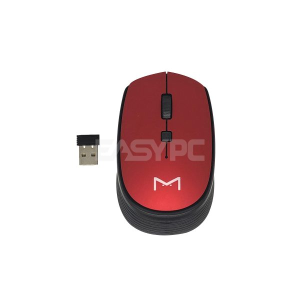 MarksMan WL-25 USB 2.0 Changeable DPI Wireless Mouse Red