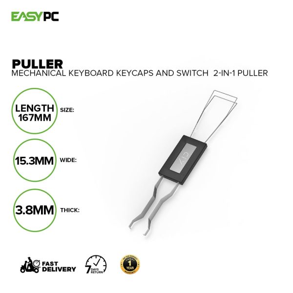 Puller Mechanical Keyboard Keycaps and Switch Puller 2-in-1 - Image 2