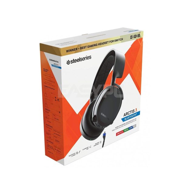 SteelSeries 61509 Arctis 3 Bluetooth Gaming Headset - Image 4