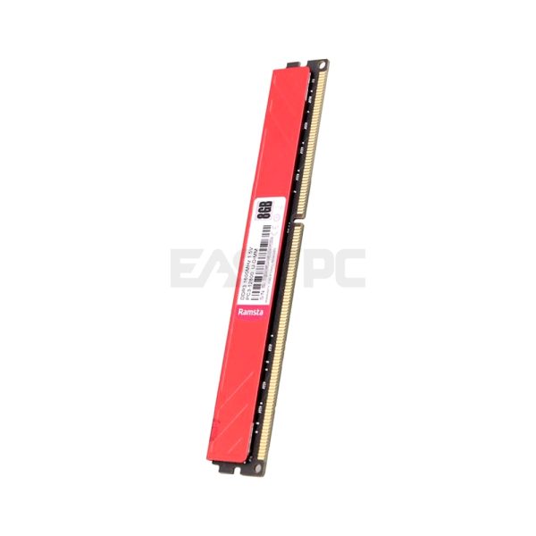 Ramsta 8gb 1x8 1600mhz U-DIMM DDR3 RAM 288 Pin with Heatspreader Memory Red - Image 5