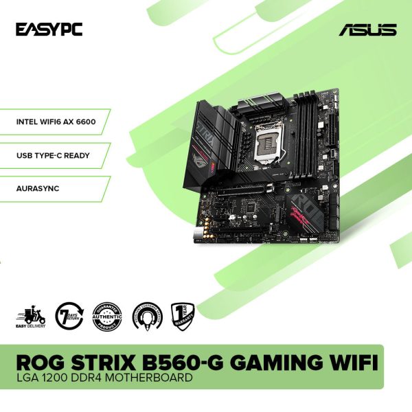 ASUS ROG Strix B560-I Gaming WiFi (LGA 1200) Mini-ITX Motherboard | DDR4, PCIe 4.0 - Image 6