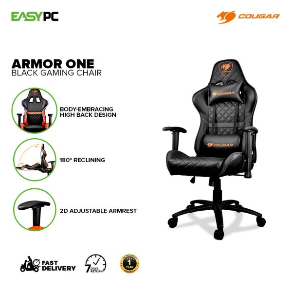 Cougar Armor One Gaming Chair Black