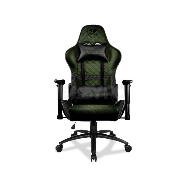 Cougar Armor One Gaming Chair Black Army Green-b