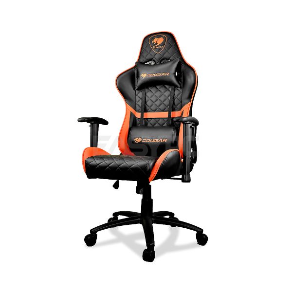 Cougar Armor One Gaming Chair Black Orange-a