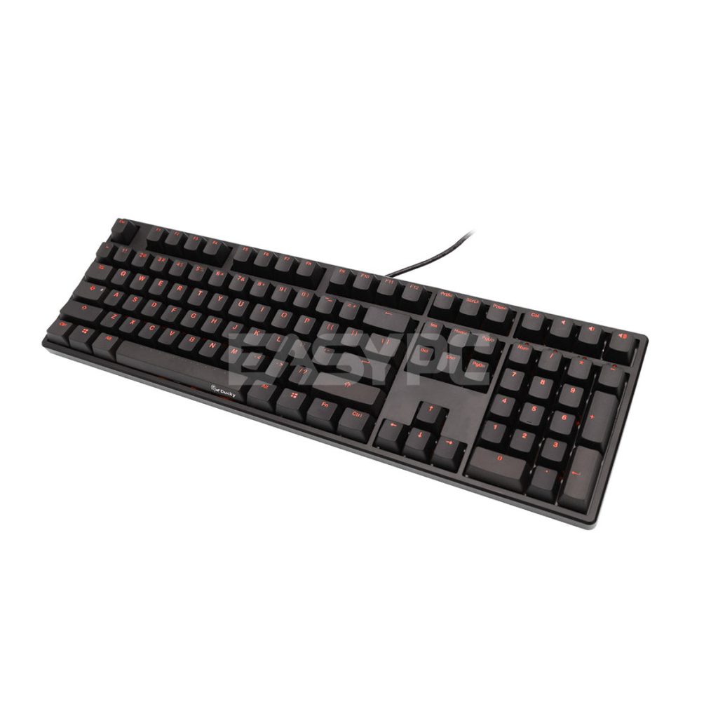 Ducky One DKON1508S-CUSADAAR1 Red LED Mechanical Keyboard Cherry MX ...