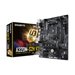 Gigabyte GA A320M S2H V2 Am4 Ddr4 Motherboard-a