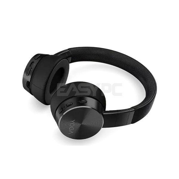 Lenovo Yoga Active Noise Cancellation Headphones Mica/ Shadow Black Bluetooth 5.0, USB digital audio, Dual Bluetooth device connectivity Headphones 1ION - Image 9