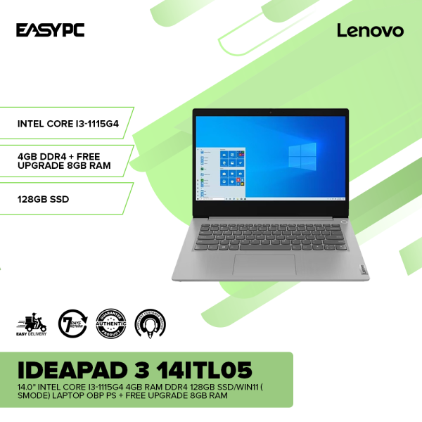 Lenovo IdeaPad3 14ITL05 14" i3-1115G4