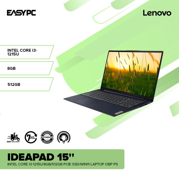 Lenovo IdeaPad 15'' Intel Core i3-1215U