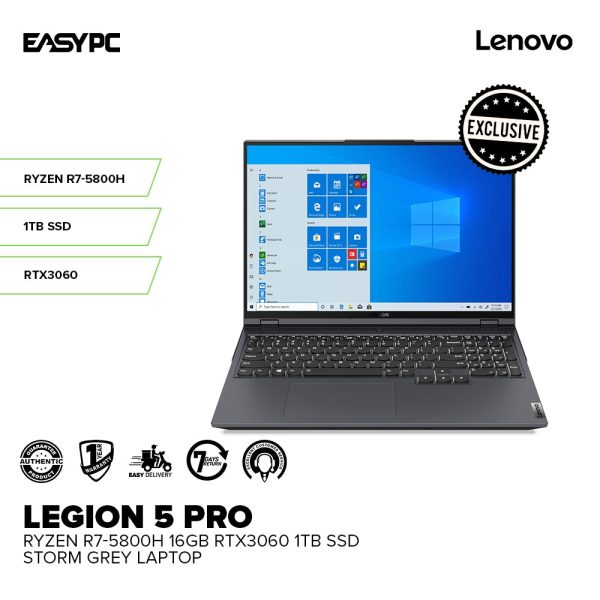 Lenovo Legion 5 Pro 82JS0052PH R7-5800H 16GB 1TB SSD RTX3060