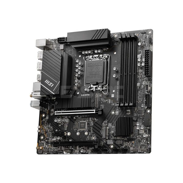 MSI Pro B760M-A D4 WIFI Socket LGA 1700 Ddr4 Motherboard-c