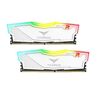 Team Elite TForce Delta 16gb Memory White-a