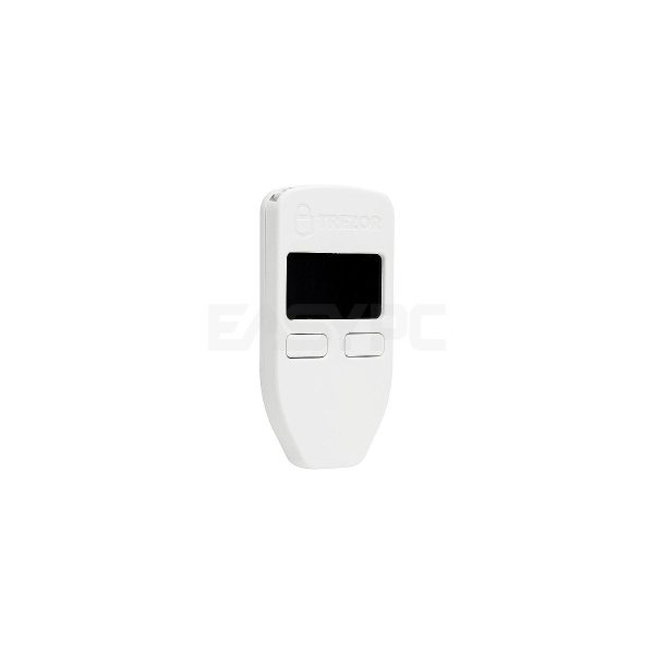 Trezor 710882350604 Hardware Wallet White-a