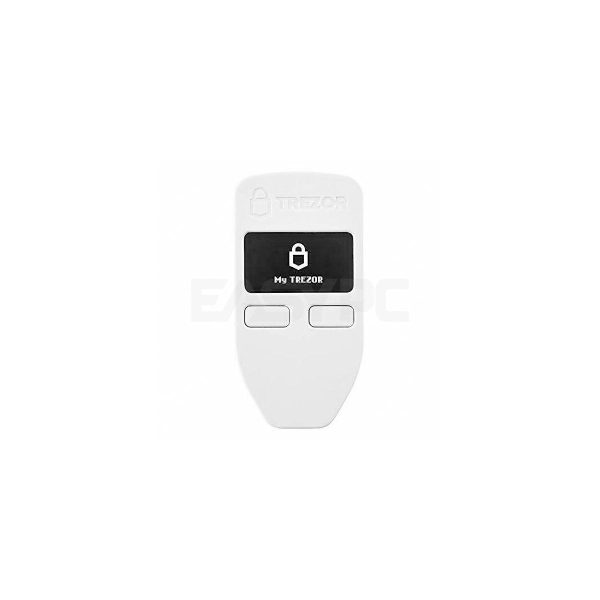 Trezor 710882350604 Hardware Wallet White-b